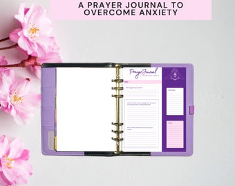 Christian Anxiety Journal, Faith-Based Anxiety Journal