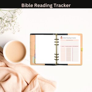 Bible Reading Tracker, Bible Reading Log, Bible Log Sheet