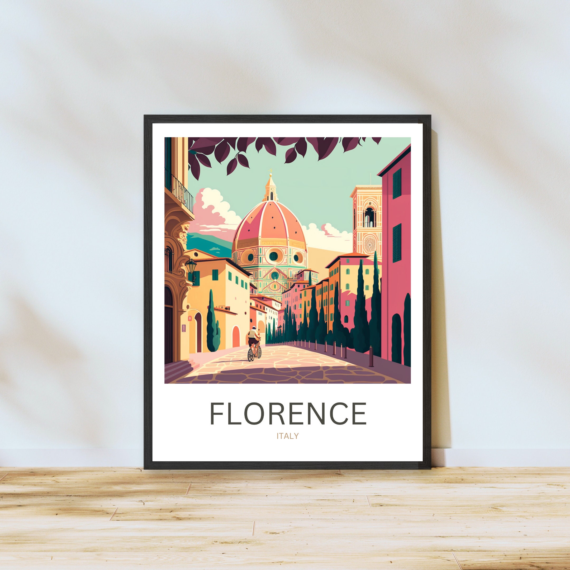 skovl derefter Uddrag Florence Print Poster Italy Wall Art Florence Wall Decor Italy - Etsy