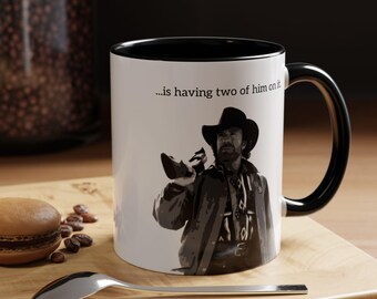 Chuck Norris Mug With Walker Texas Ranger Cup Colorful Mugs, 11oz
