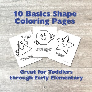Grundformen Coloring Packet