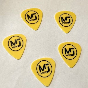 MJM Custom Picks - .73 mm gauge Delrin (Pack of 5)