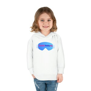 Sudadera con capucha para esquí y snowboard para niños pequeños MinneSNOWta - Pistas de esquí para niños Equipo de abrigo Shredding Half Pipe Minnesota Minneapolis Duluth, Ropa de esquí de invierno, imagen 10