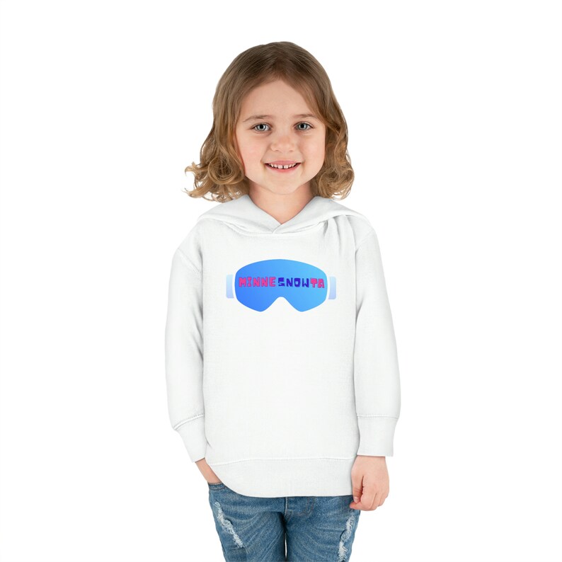 Sudadera con capucha para esquí y snowboard para niños pequeños MinneSNOWta - Pistas de esquí para niños Equipo de abrigo Shredding Half Pipe Minnesota Minneapolis Duluth, Ropa de esquí de invierno, imagen 10