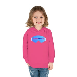Sudadera con capucha para esquí y snowboard para niños pequeños MinneSNOWta - Pistas de esquí para niños Equipo de abrigo Shredding Half Pipe Minnesota Minneapolis Duluth, Ropa de esquí de invierno, imagen 9