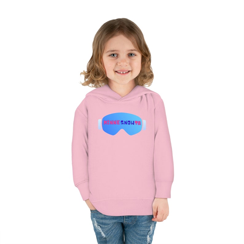 Sudadera con capucha para esquí y snowboard para niños pequeños MinneSNOWta - Pistas de esquí para niños Equipo de abrigo Shredding Half Pipe Minnesota Minneapolis Duluth, Ropa de esquí de invierno, imagen 7