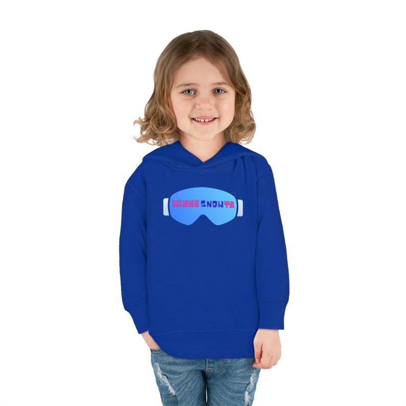 Sudadera con capucha para esquí y snowboard para niños pequeños MinneSNOWta - Pistas de esquí para niños Equipo de abrigo Shredding Half Pipe Minnesota Minneapolis Duluth, Ropa de esquí de invierno, imagen 8