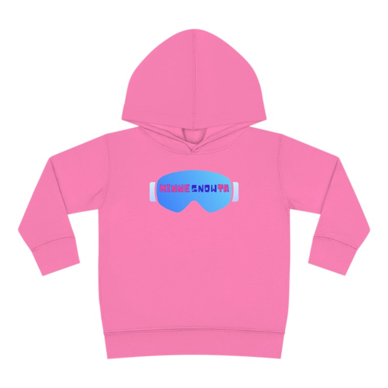 Sudadera con capucha para esquí y snowboard para niños pequeños MinneSNOWta - Pistas de esquí para niños Equipo de abrigo Shredding Half Pipe Minnesota Minneapolis Duluth, Ropa de esquí de invierno, imagen 2