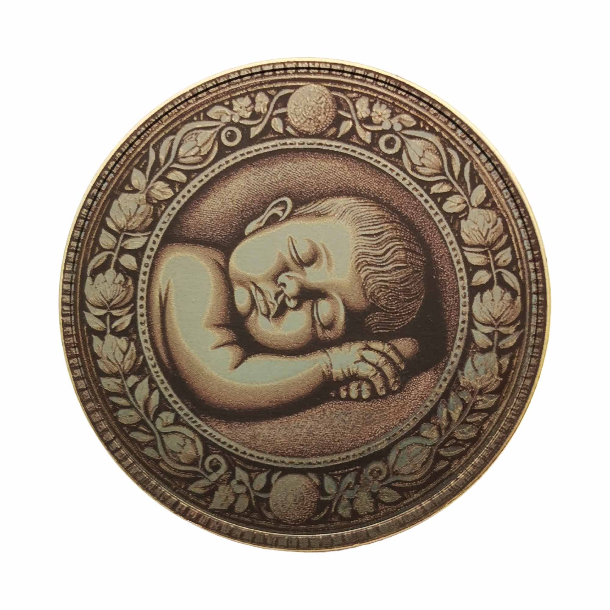 Birth coin gift idea birth baptism baptism coin birth coin personalized coin baby birthday memory beginning of life