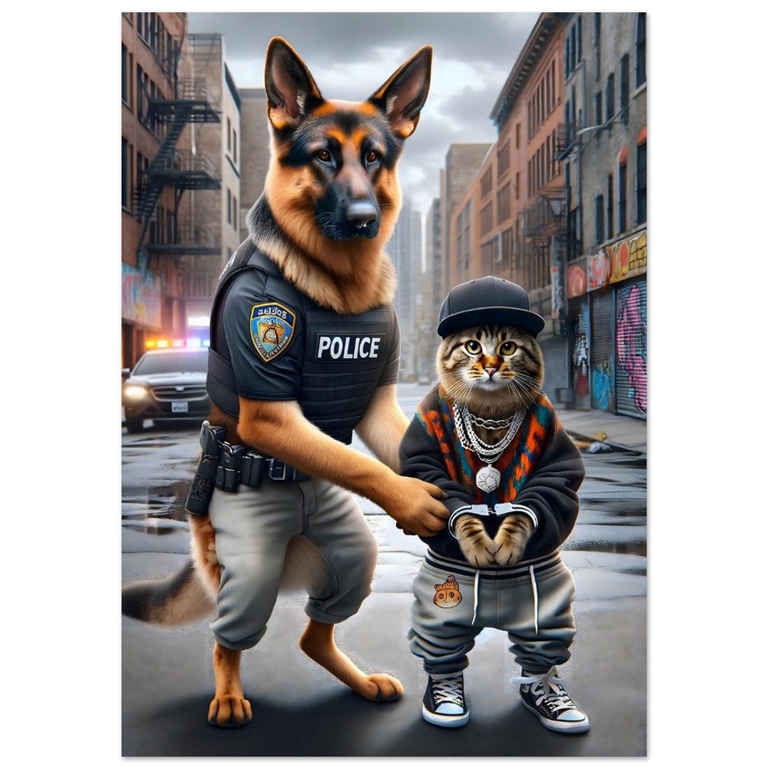 Mokarier Polizei-Hundeflagge – Deutscher Schäferhund K9 Design, 90 X 152 Cm, Mit Messingösen – Für Wand, Garten & Deko