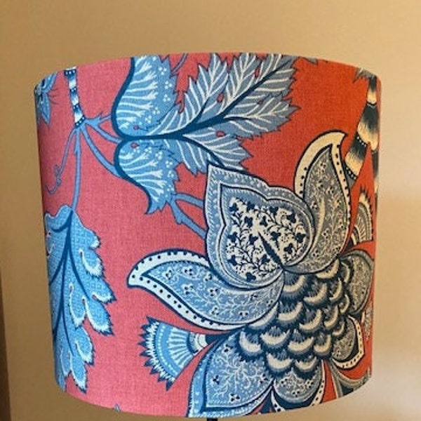 Lampenschirm - Lampshade - Autumn Flower - Handgemacht - Unikat