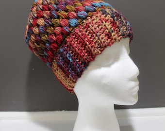 Messy Bun Hat, Ponytail Hat, Messy Bun Beanie, Bun Hat - crochet Hat