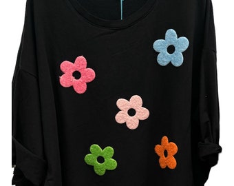 Sweatshirt Flowers