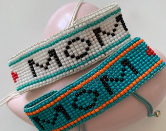 Perlenarmband Mom