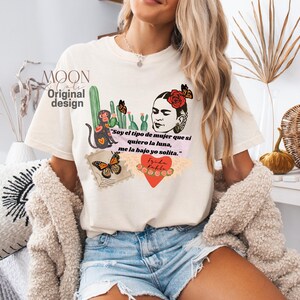 Frida shirt |Latina af T-Shirt | Vintage Tshirt | Me bajo la luna t shirt | Mexikanisches T-Shirt