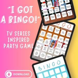 Love on the island Bingo Cards | 16 Printable 5x7 Cards | Season 7 USA + Generic | PDF Instant Download | Party Game | Phone or Printable