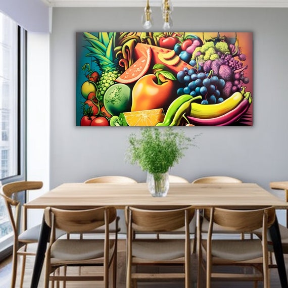 Vegetables Print. Garden. Kitchen Decor. Food Art. 