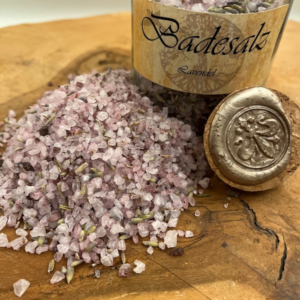 Badesalz | Lavendel | Badezusatz | Ritualbad | Spiritualität Naturmagie | Auszeit | Kräuter