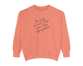Unisex Garment-Dyed Sweatshirt