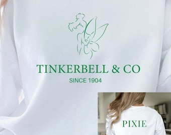 Tinkerbell sweatshirt, Pixie Dust shirt, Peter Pan sweatshirt, Magic Kingdom, Disney World gifts, Disney sweater, Tinkerbell gift