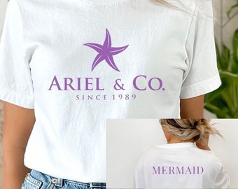 Little Mermaid shirt, Ariel shirt, Little Mermaid gift, Disney World shirt, Princess Ariel party shirt, Under the Sea Shirt