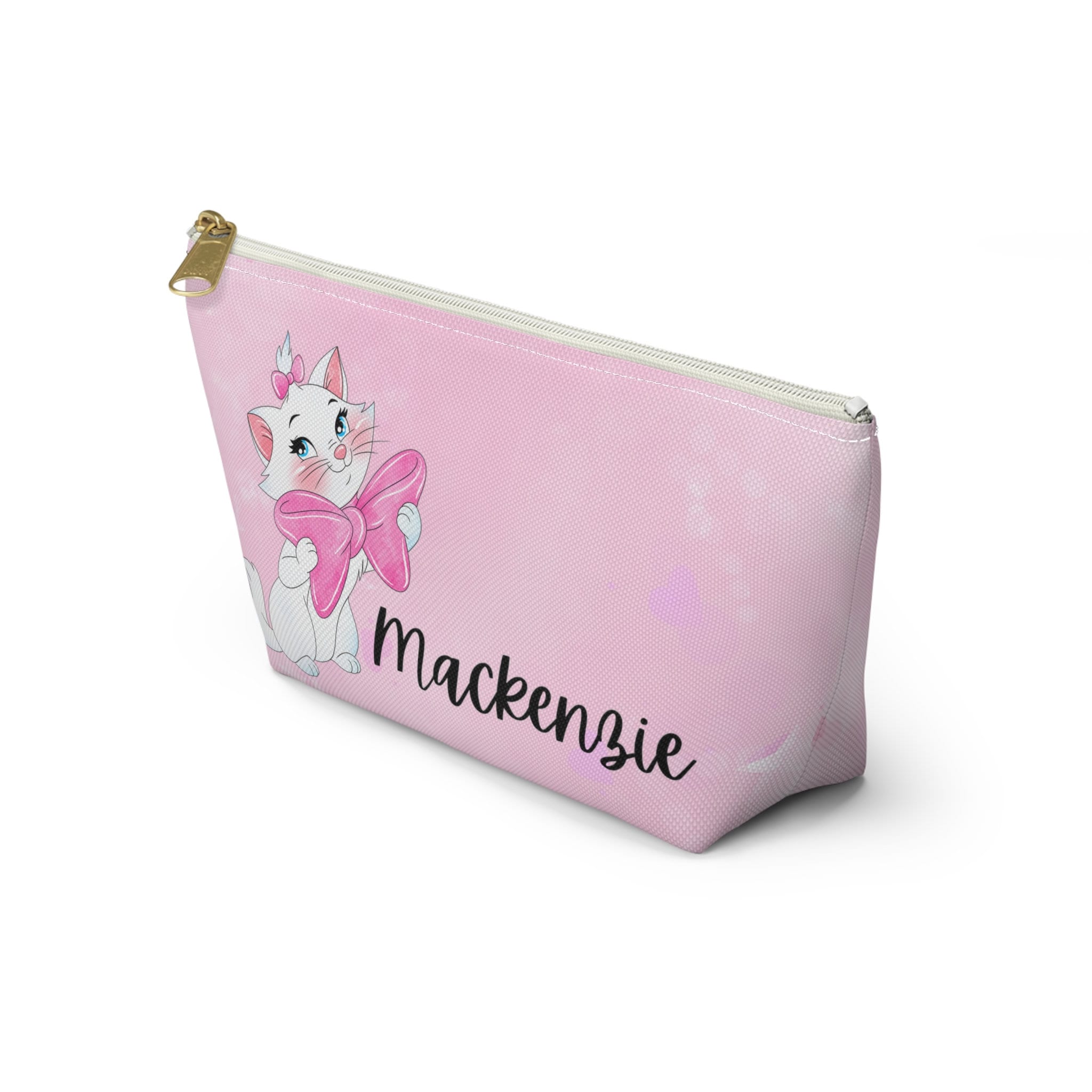 Custom Marie Makeup Bag Aristocats Cosmetic Bag Personalized Canvas Marie Cat Gift Zipper Pencil Pouch Accessory Case Disney Toiletry Etsy