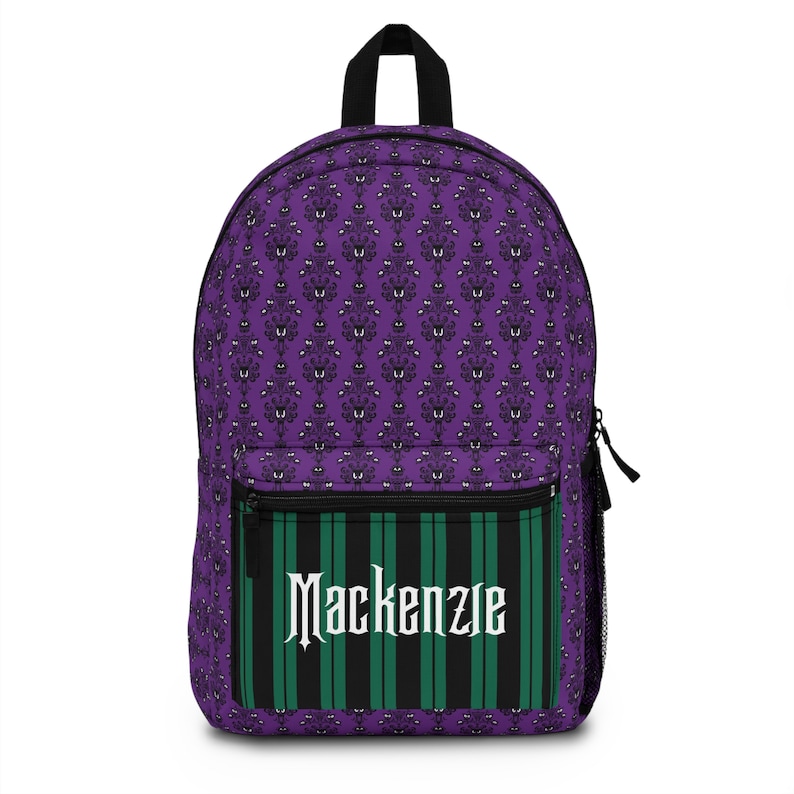 Haunted Backpack Haunted Mansion Backpack, Personalized Disney Backpack, Custom Disney ...