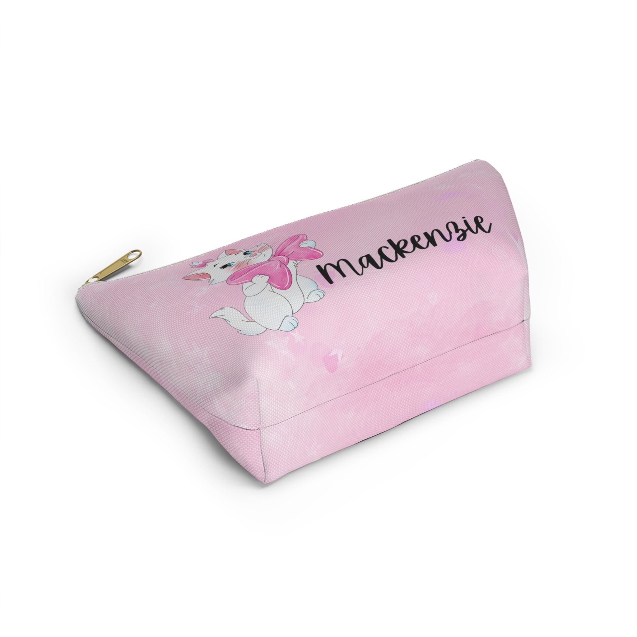 PLITI Marie Make-up-Tasche „I Like Cats“ – Niedliches Katzen-Design, Canvas, Wasserdicht, 23x17 Cm