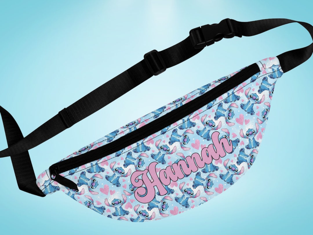 Disney Fanny Pack, Stitch Fannypack, Disney Park Bag, Lilo and Stitch
