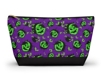 Oogie Boogie Makeup Bag, Disney Cosmetic Bag, Nightmare Before Christmas Travel Bag, Disney Pencil Pouch, Disney Park Bag, Oogie Boogie Gift