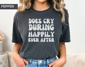 Happily Ever After Shirt, Disney Comfort Colors Shirt, Magic Kingdom Fireworks t-shirt, Crying at Disney Fireworks, Castle Fireworks