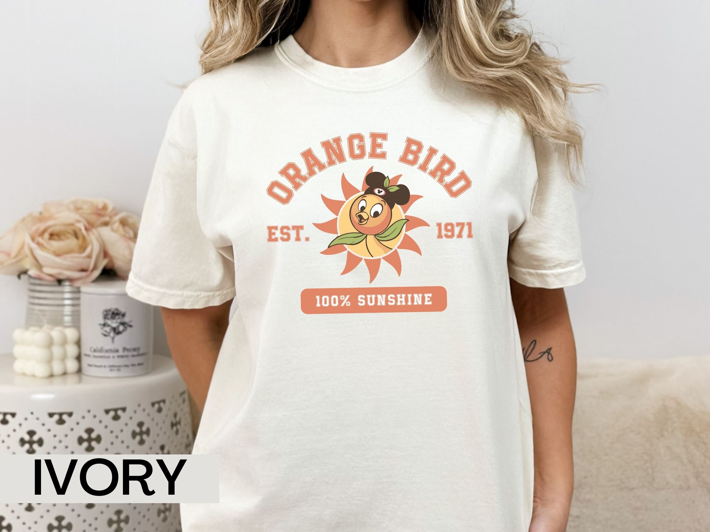 Orange Bird Shirt Disney Comfort Colors Epcot Shirt Disney Etsy