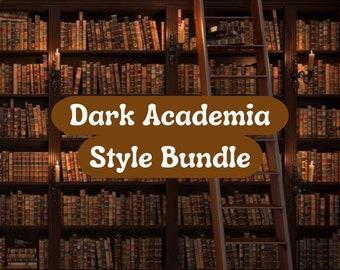Dark Academia Thrifted Style Bundle