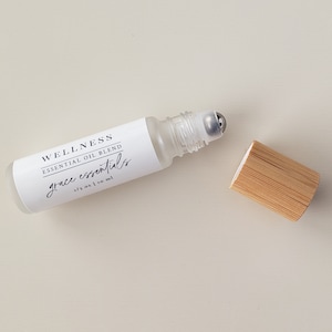 Wellness || Essential Oil Roller Blend || Young Living Oils || Daily Wellness + Seasonal Support || Natural Care