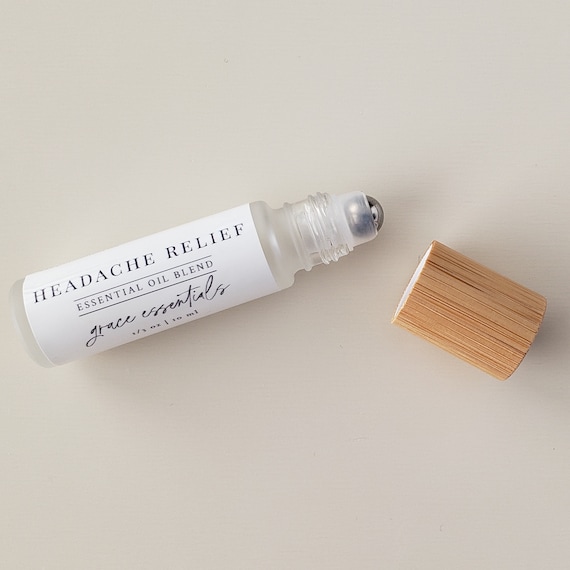 Headache Relief | Essential Oil Roller | Comfort Blend | Head Tension Support