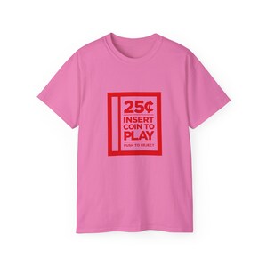 Unique Graphic Pinball T-Shirt, Embracing the Glory Days of Retro Gaming and Jukebox Music