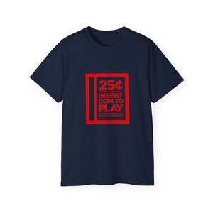 70s and 80s Nostalgia Pinball T-Shirt, Arcade Game-Inspired Graphic Tee for Gaming Enthusiasts