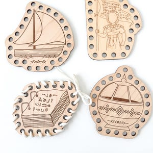 Juego de tarjetas para atar con el Evangelio del Libro de Mormón, tarjetas para atar con el Evangelio de la Primaria, tarjeta para atar con el Evangelio de Mormón, aprendizaje del Evangelio, actividades de la Iglesia para niños, juguetes de la Iglesia para niños