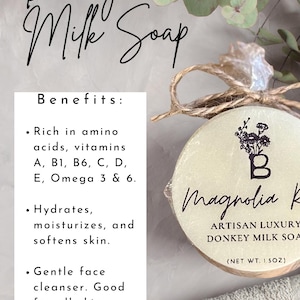Donkey Milk Soap | Pick your Scent