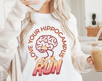 Chemise drôle pour ne pas courir, cadeau pour jogger, marathonien de 5 km ou 10 km, chemise Nursing Brain, excellente chemise d'entraînement, chemise sarcastique, t-shirt ironique