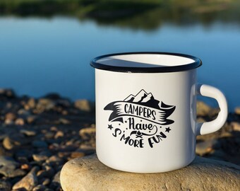 Campers Have Smore Fun Mug, Coffee Mugs, Camping Mugs, Unique Coffee Mugs, Camp Mug, Travel Gifts, Coffee Lover, Cute Mugs, Mug Gift, 12oz