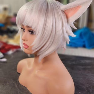 FFXIV Y&#39;shtola Custom Cosplay Wig