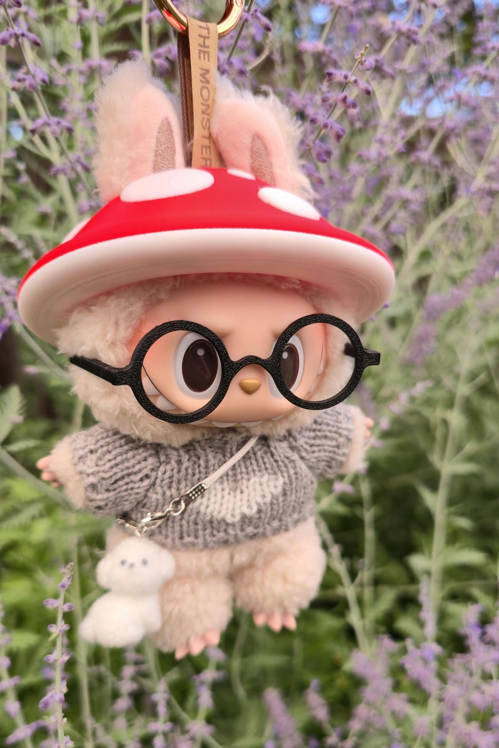 LABUBU mushroom hat accessory