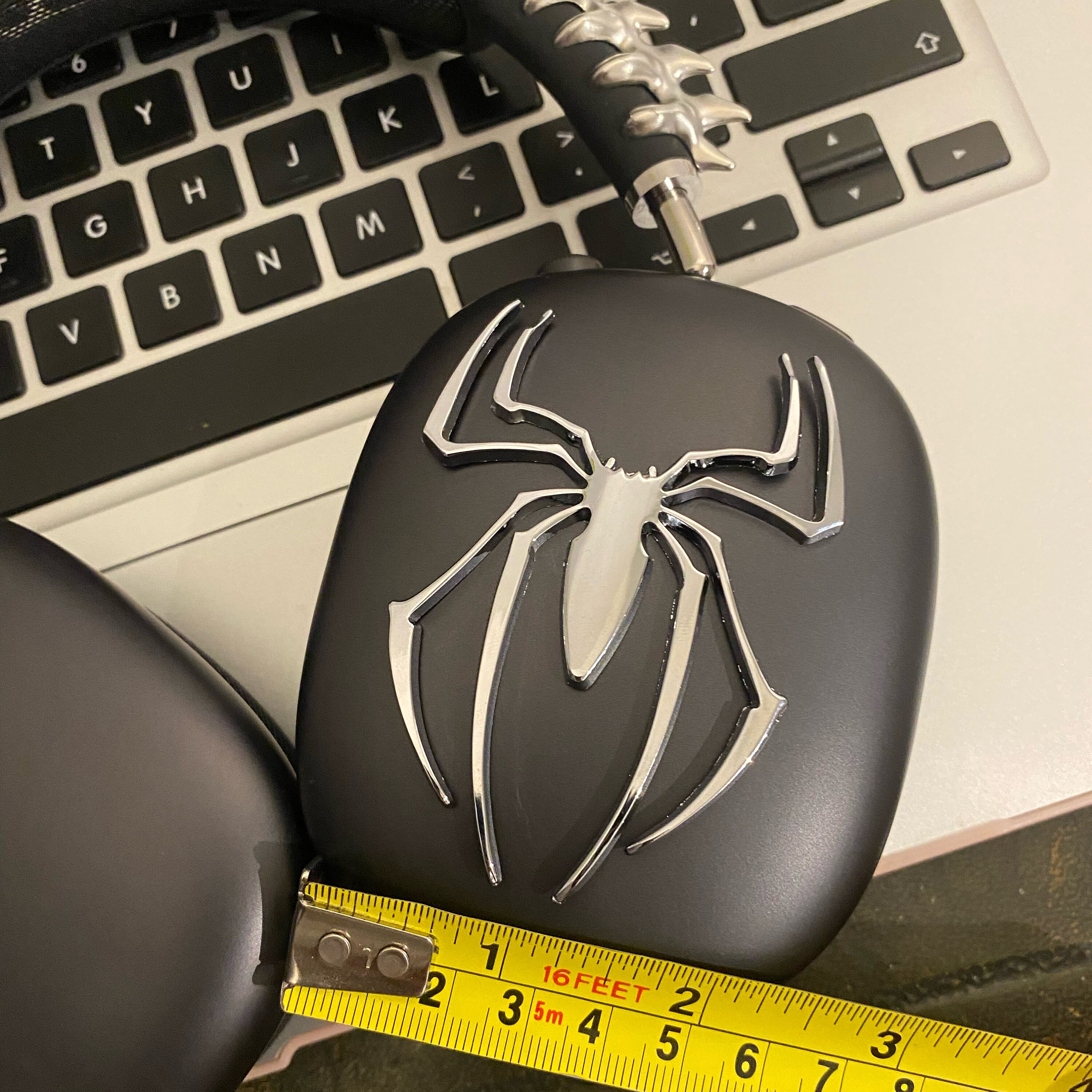 Spider Sony XM4 XM5, Skullcandy Headphones, Sony Headphone Attachment 2  Pcs, AirPod Max Attachment, Airpods Max Cover spiders Only 