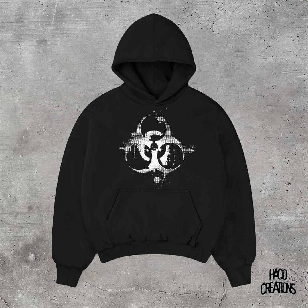 Opium Style Street Y2K Stitching Hoodie