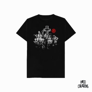 Opium Cross T-Shirt | Y2K Shirts | Vamp | Opium Aesthetic | Streetwear | Y2k Tees | Streetwear Merch