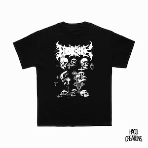 Y2K Skull Streetwear T-Shirt | Y2K Shirts | Vamp | Opium Aesthetic | Streetwear | Y2k Tees | Streetwear Merch