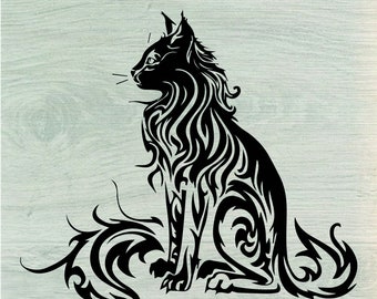 Cat Silhouette | Cat SVG | Cat Head SVG | Cat Face SVG | Cat Cut Files | Cat Design | Kitten Svg | Cat Vector | Kitty Svg ,svg,dxf,png,ai
