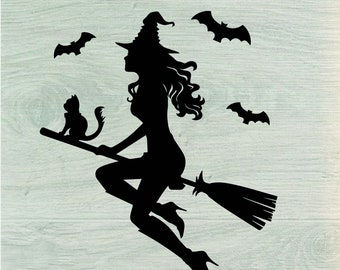 Witch SVG Bundle, Broomstick SVG, Witchcraft svg, Halloween Svg, Spells SVG, Png, Svg Files for Cricut, Silhouette, Sublimation Design