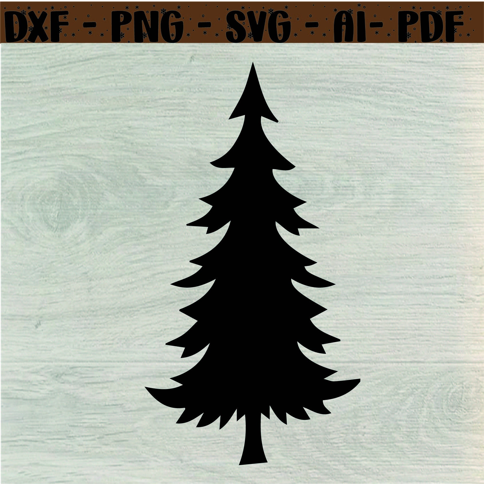 Pine Tree Bundle Svg. Pine Spruce Tree Svg. Christmas Tree Silhouette